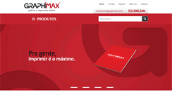 Desktop Screenshot of graphimax.com.br